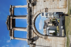 Hadrains Arch with view of Acropolois
