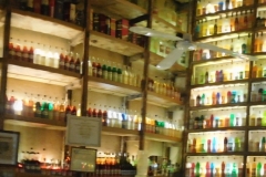Panoramic of liquor wall