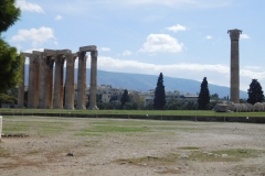 Whats left of the temple of Zeus