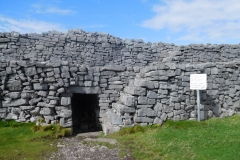 Enterance to a the remains of a fort.
