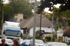 A thatched roof